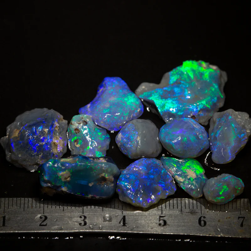 84 ct rough opal parcel 11pc