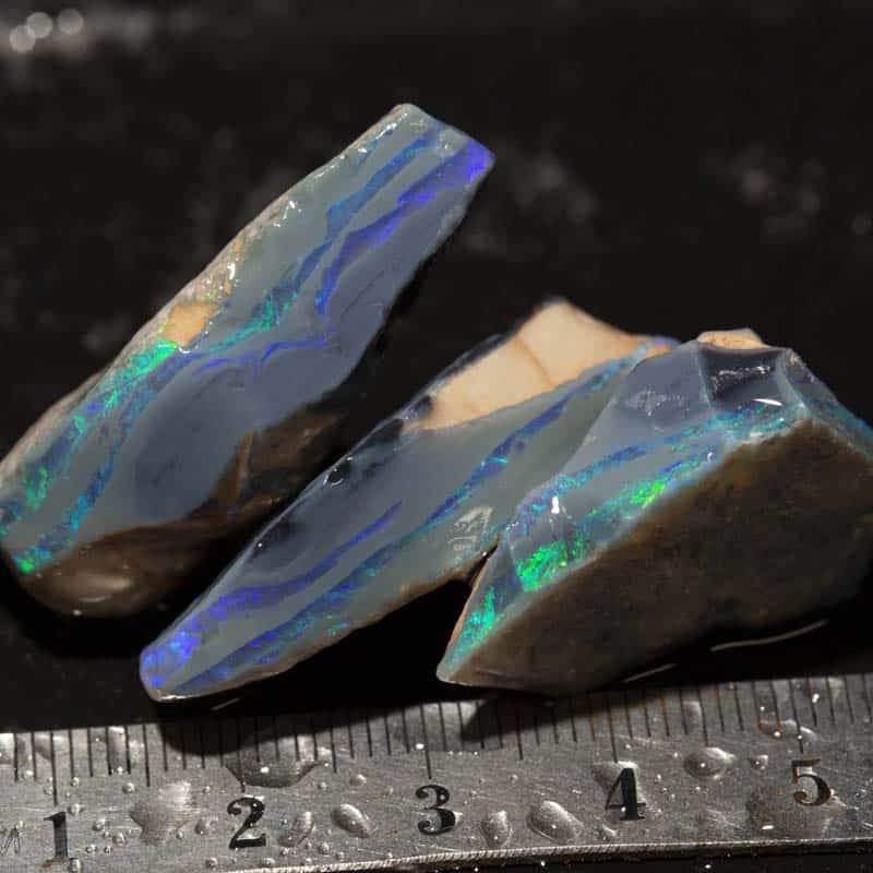 85 ct rough opal parcel 3pc