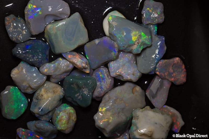 85 ct rough opal parcel to cut jewellery gems 28 pieces