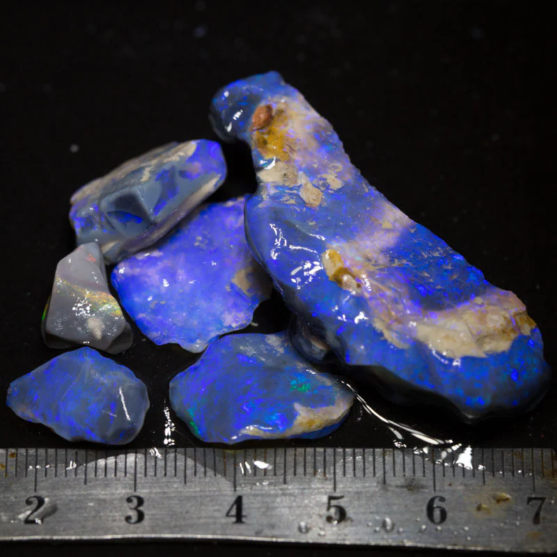 86.10 ct rough opal parcel 6pc