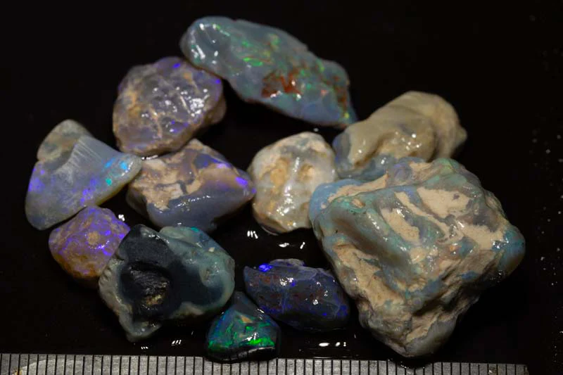 86 ct rough opal parcel 11pc