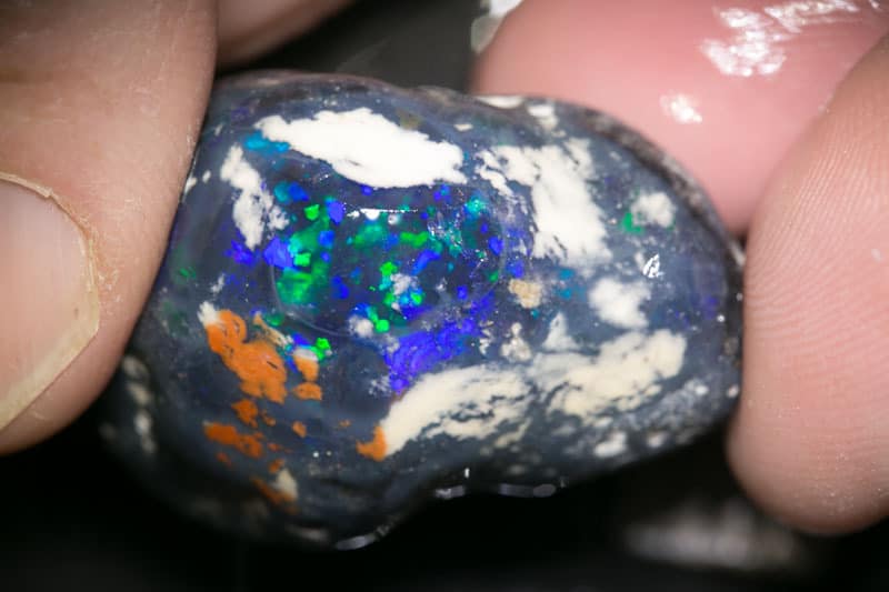 87 ct rough opal piece 34mm across