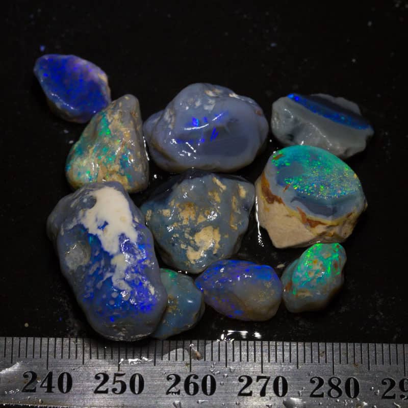 89c t rough opal parcel 10 pieces
