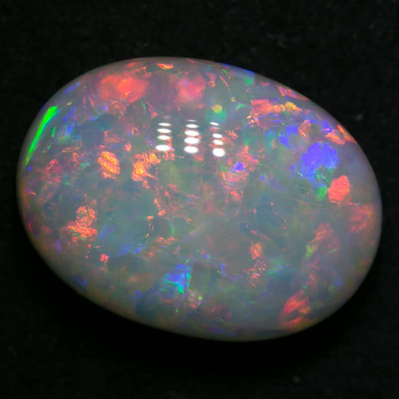 9.37 ct double sided white opal 16x12x8mm