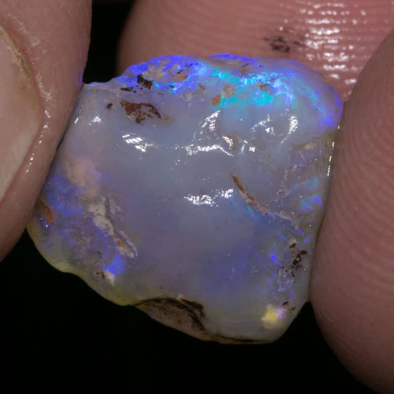 9.61 ct rough opal piece 16mm across