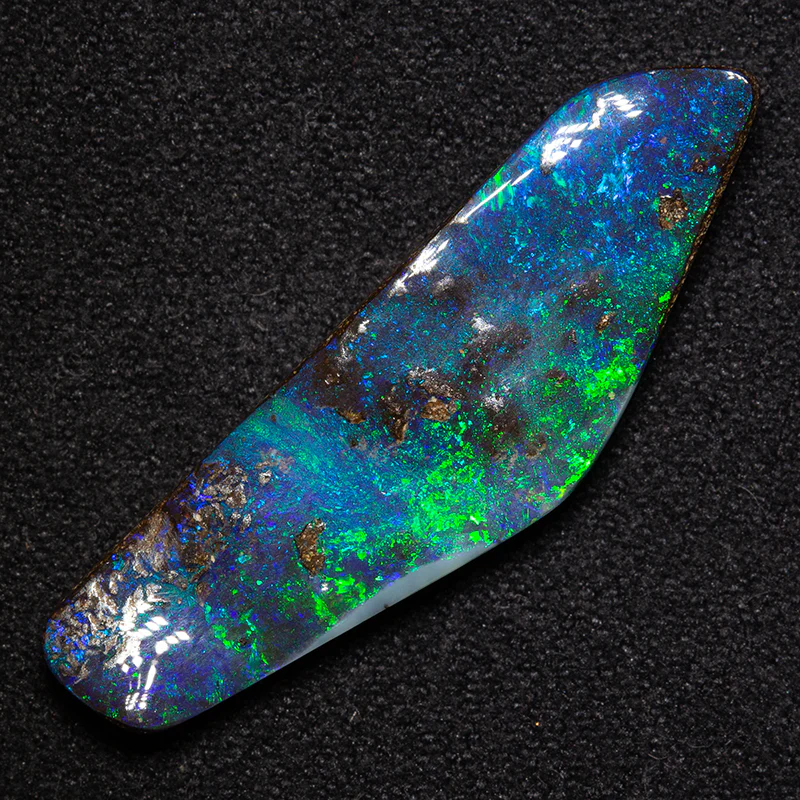 9.68 ct boulder opal 31x9.4x4mm