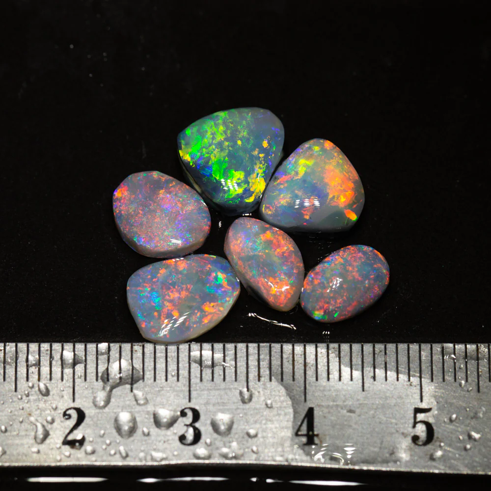9 ct opal rub parcel 6pc