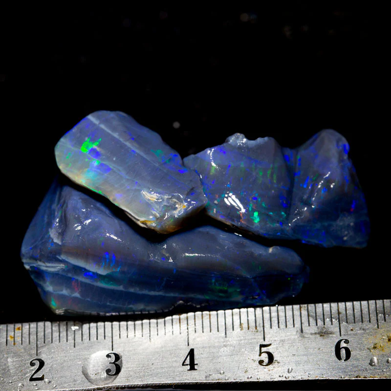 90.91 ct rough opal parcel 3pc
