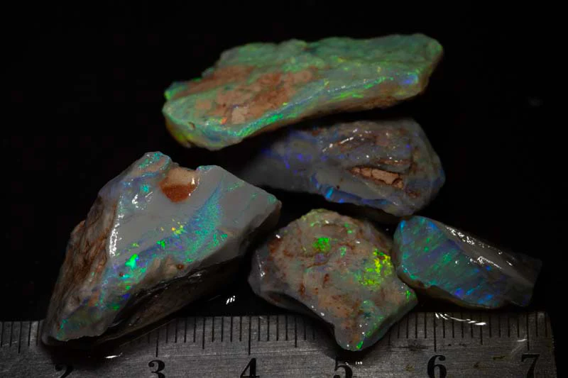 92.60 ct rough opal parcel 5pc