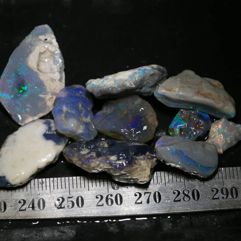93 ct rough opal parcel for intermediate 10pc