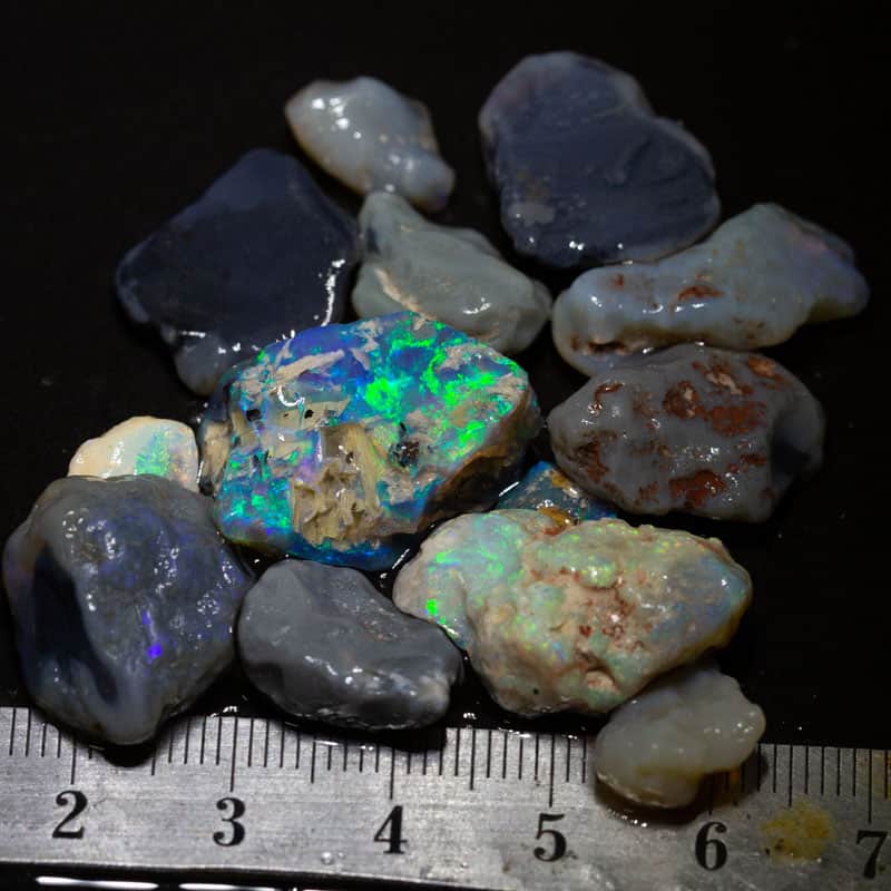 97 ct Beginners Rough Opal with Video Tutorials