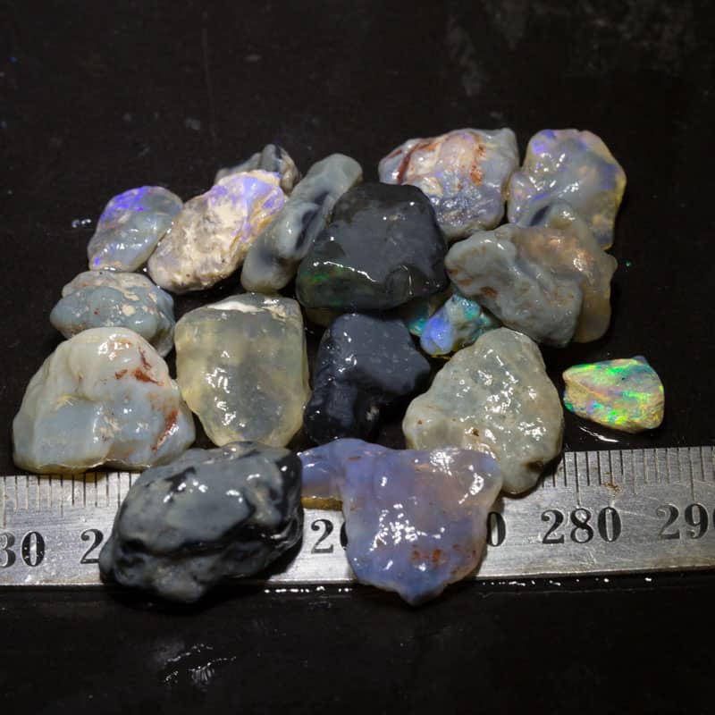 97 ct Beginners Rough Opal with Video Tutorials