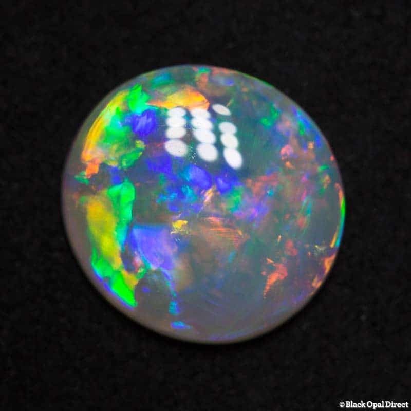Johanna Necklace 18kt Rose Gold with 1.53ct Crystal Opal - Image 4
